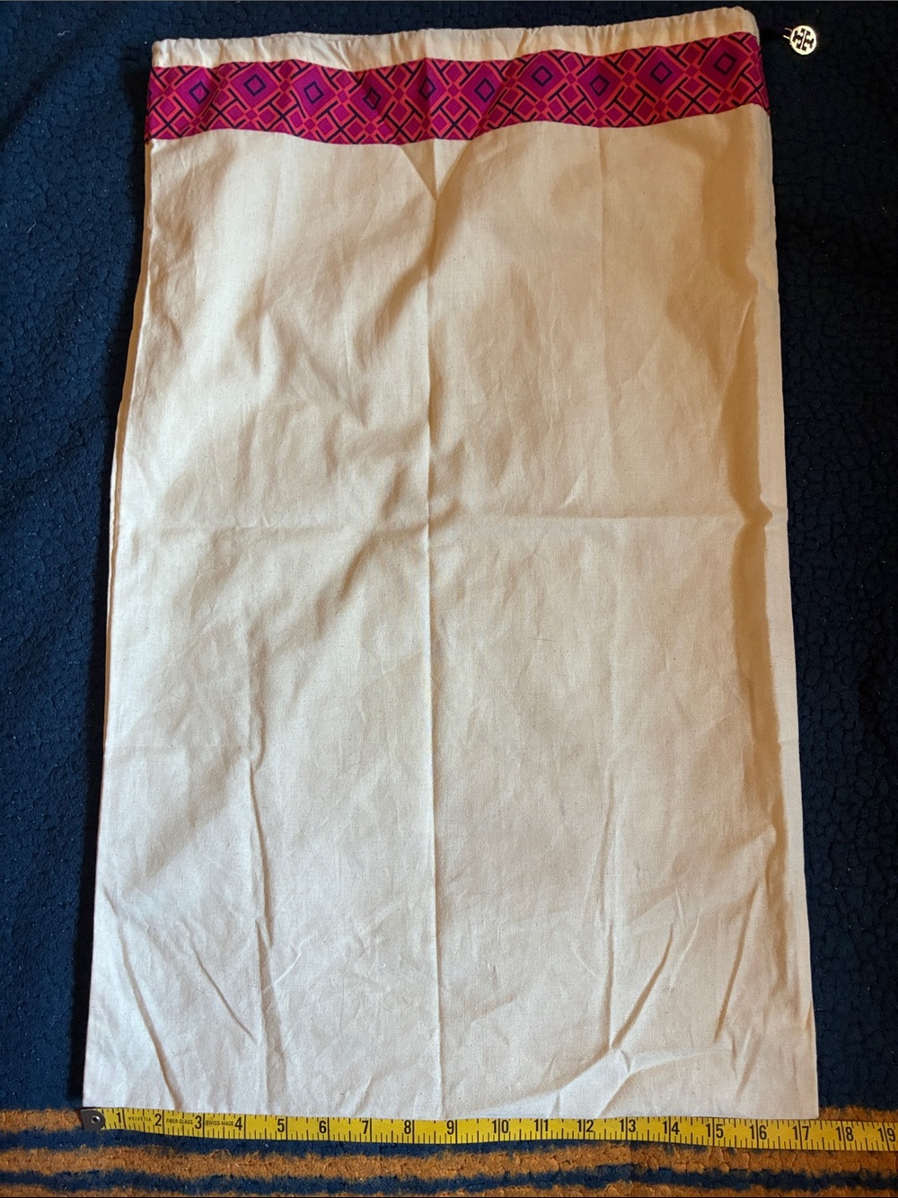 Tory Burch large Cream dust bag